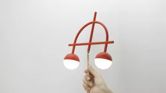 Equilibrium balance lamp — detail