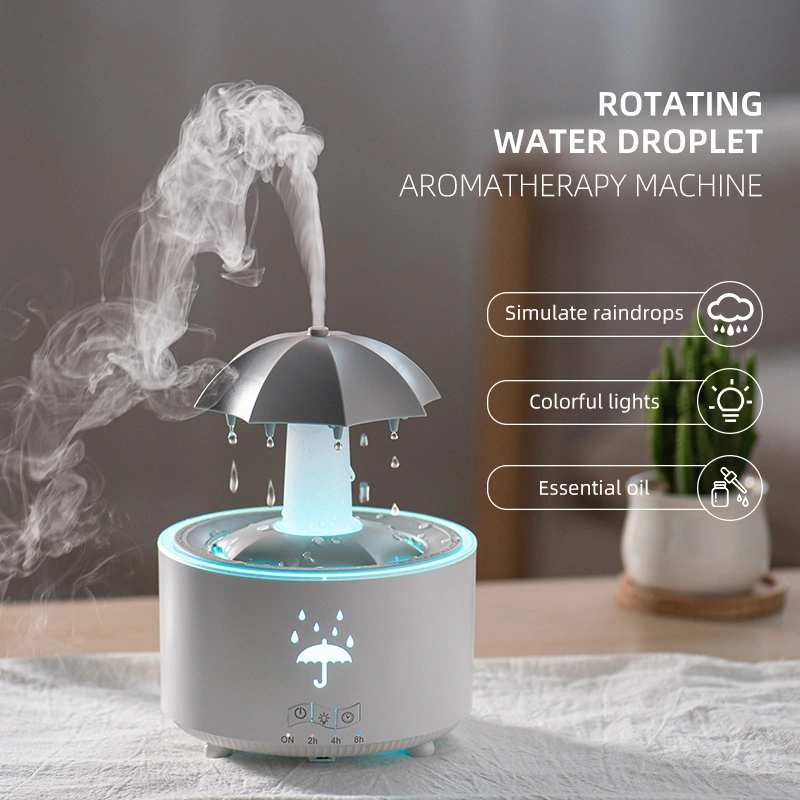 Raindrop diffuser — detail