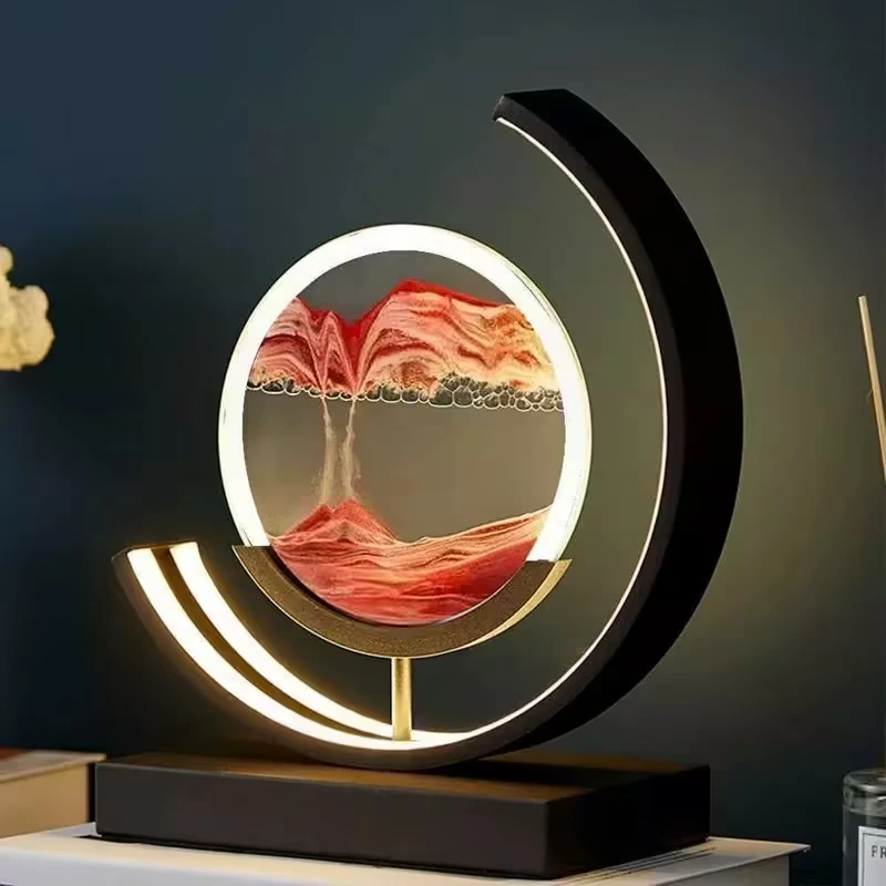 Quicksand LED table lamp — detail