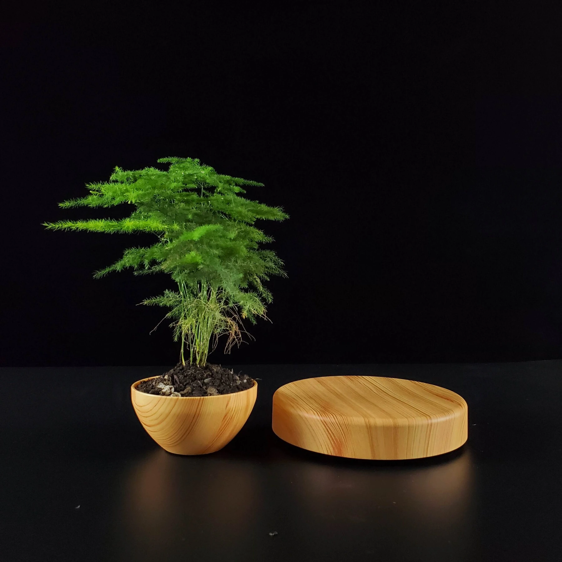Floating plant pot — detail